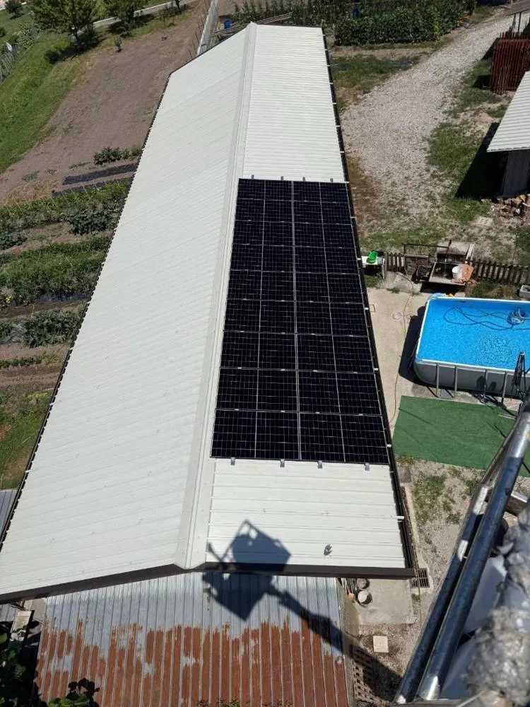 Impianto fotovoltaico realizzato a Porpetto (UD)