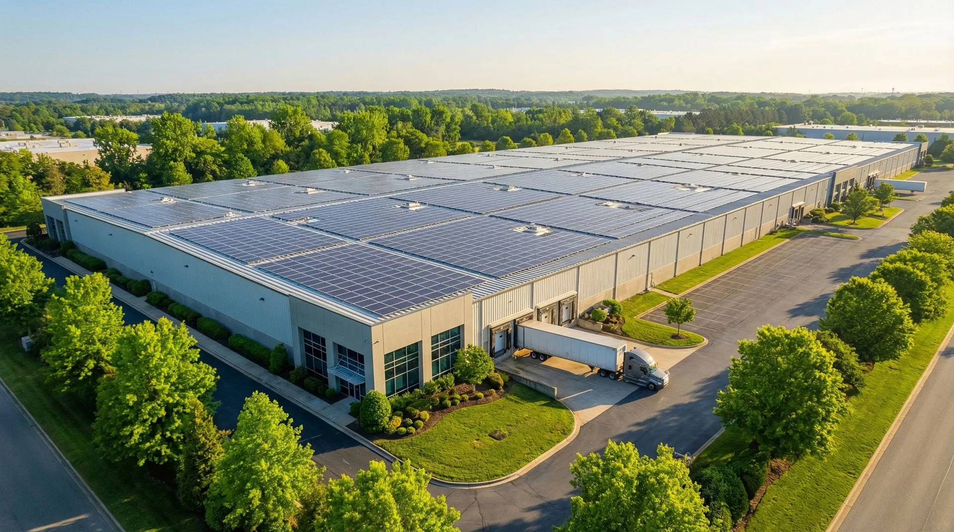 Fotovoltaico su copertura industriale
