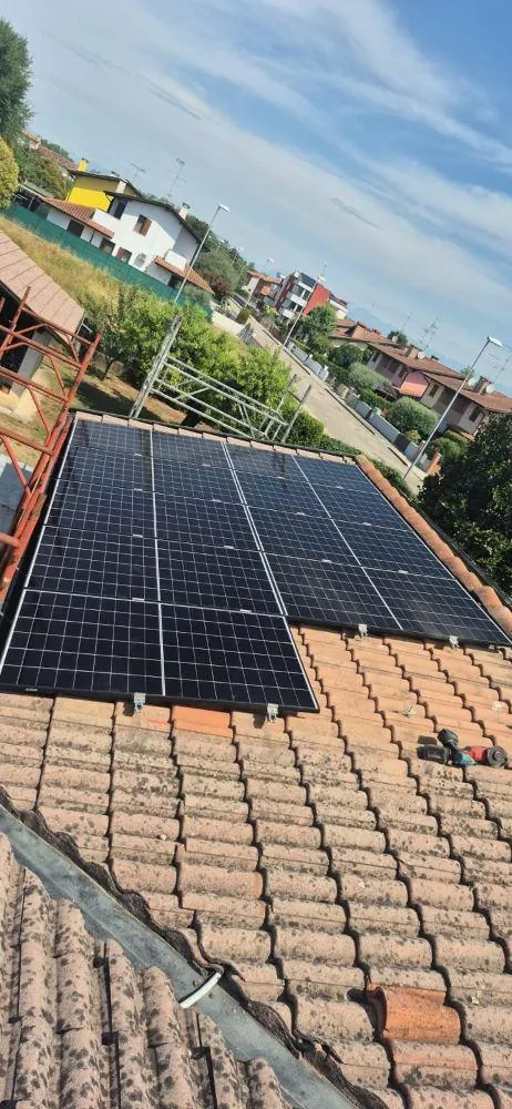 Impianto fotovoltaico realizzato a Gonars (UD)