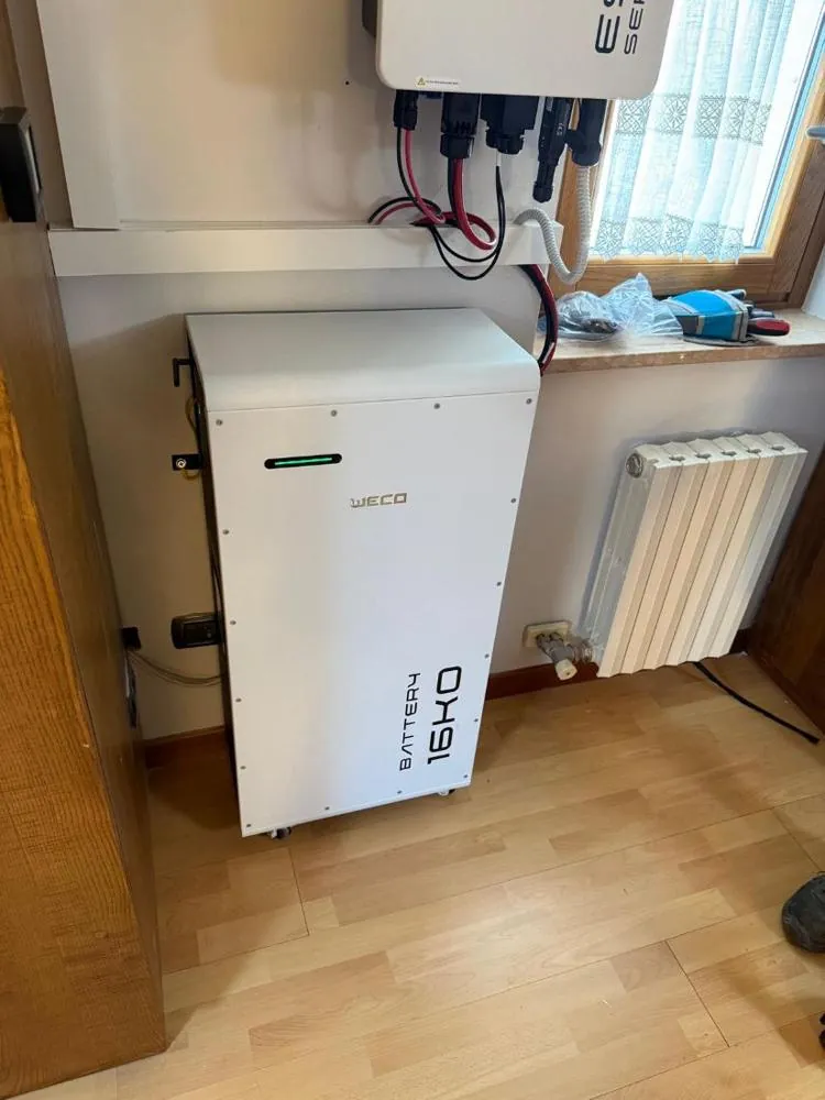 Inverter e batteria installati a Negrar di Valpolicella (VR)
