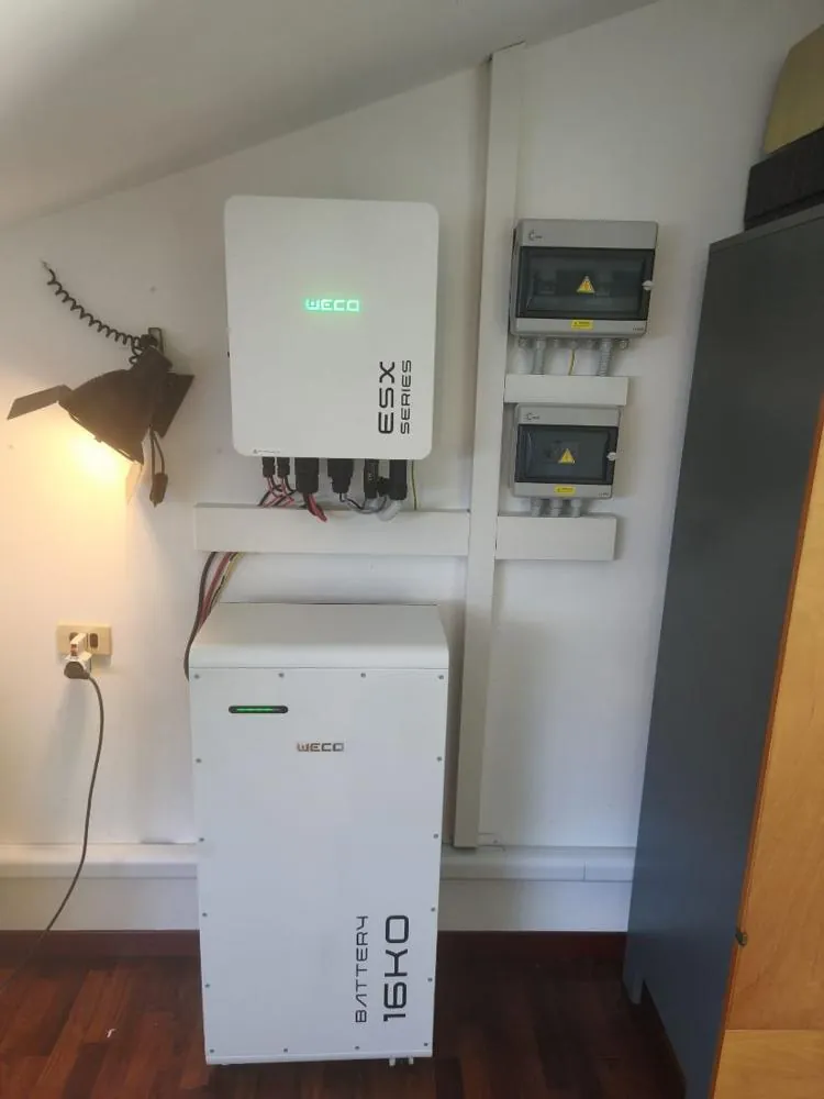 Inverter e batteria installati a Venegono Inferiore (VA)