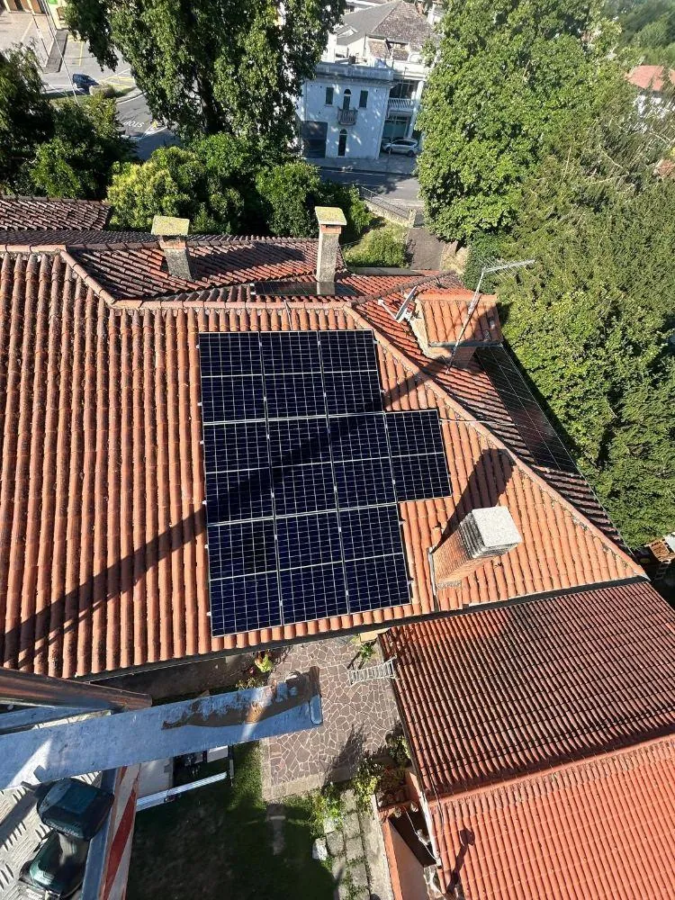 Impianto fotovoltaico realizzato a Terrassa Padovana (PD)