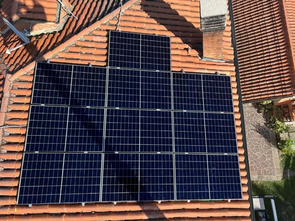 Impianto fotovoltaico realizzato a Terrassa Padovana (PD)