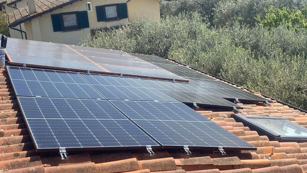 Impianto fotovoltaico realizzato a Anguillara Sabazia (RM)